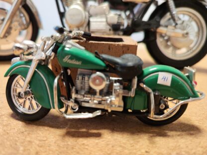 Indian Green Motorcycle